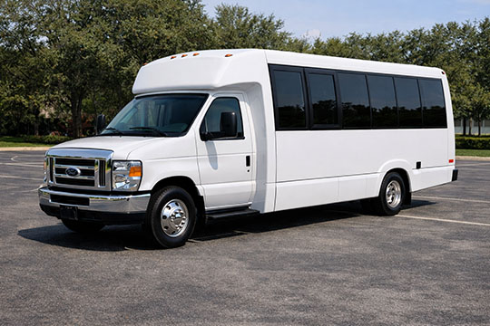 18-passenger mini coach New York