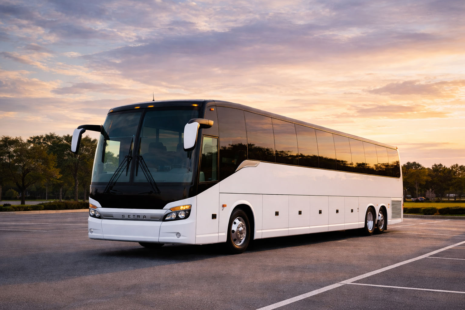 New York coach bus exterior