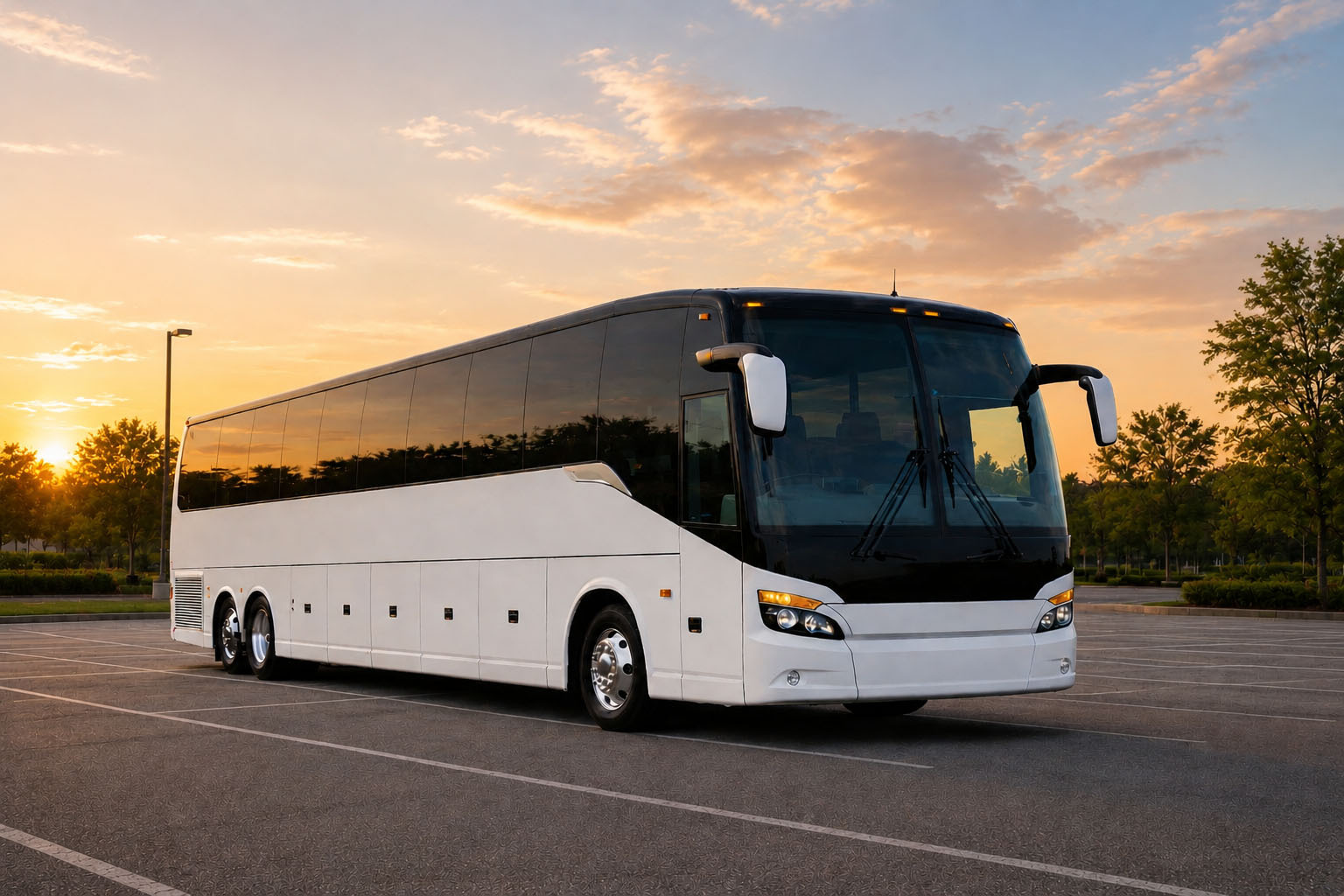New York coach bus exterior